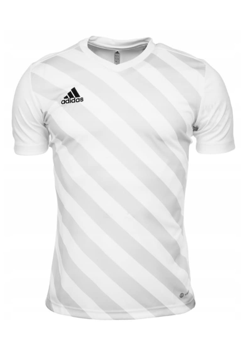 Tricou copii - Poliester - Alb/Gri -