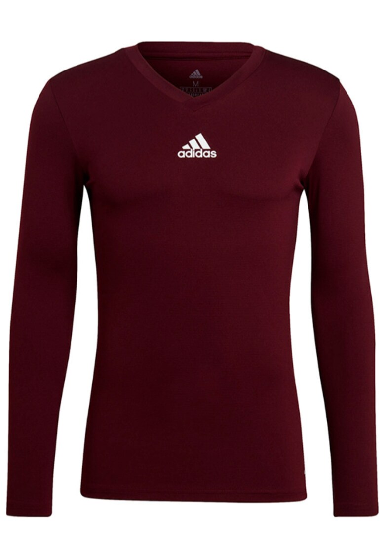 Bluza barbati pentru fotbal - Poliester - Visiniu/Alb -