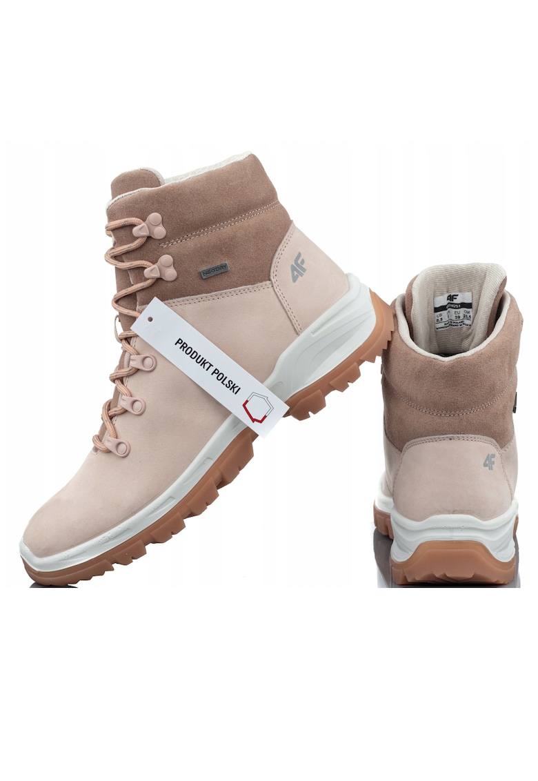 Pantofi de trekking pentru femei Obdh251 560 Roz - Roz