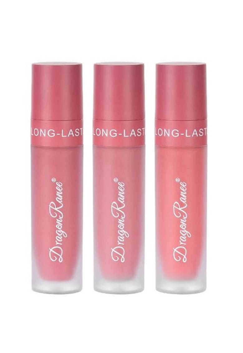 Set 3 rujuri de buze lichide mate -  Stone - Matte - A