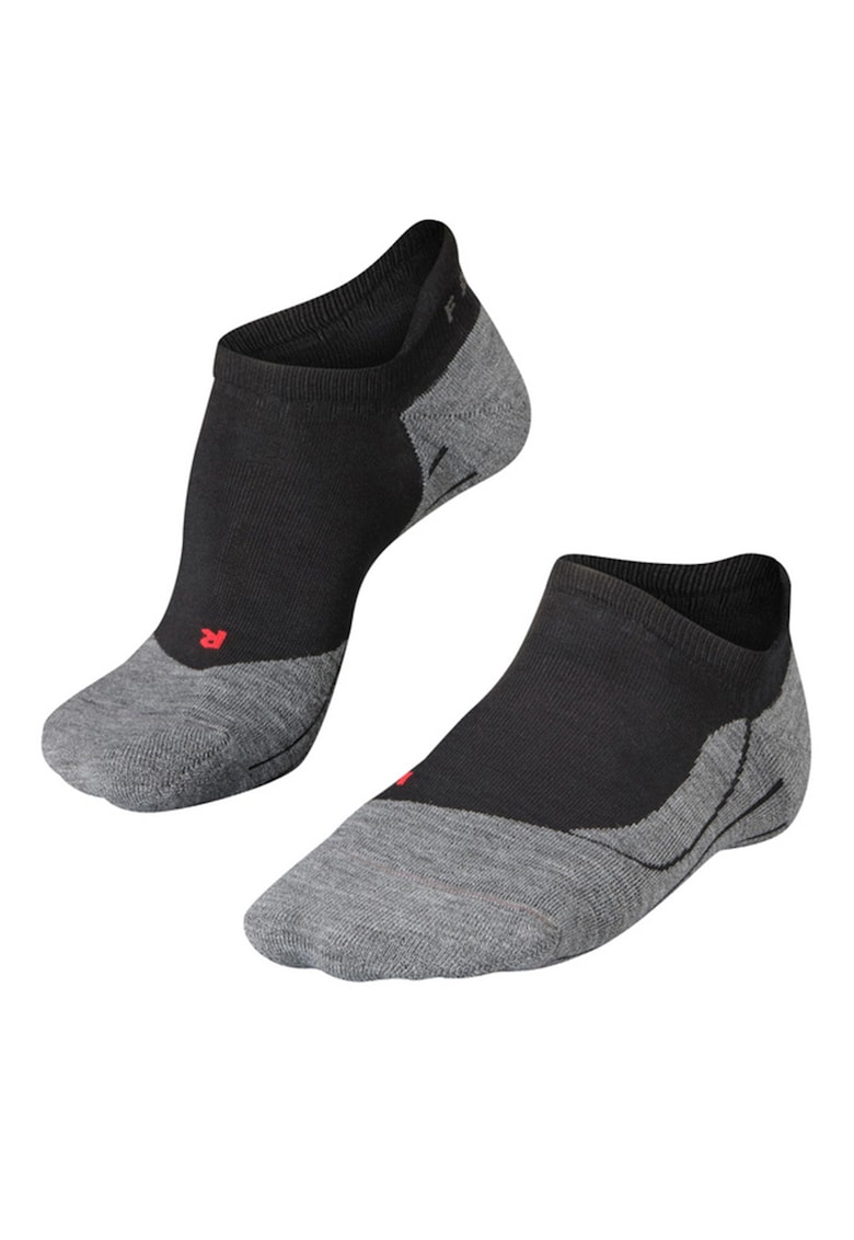 Sosete invizibile Run RU4 - Negru/Gri melange