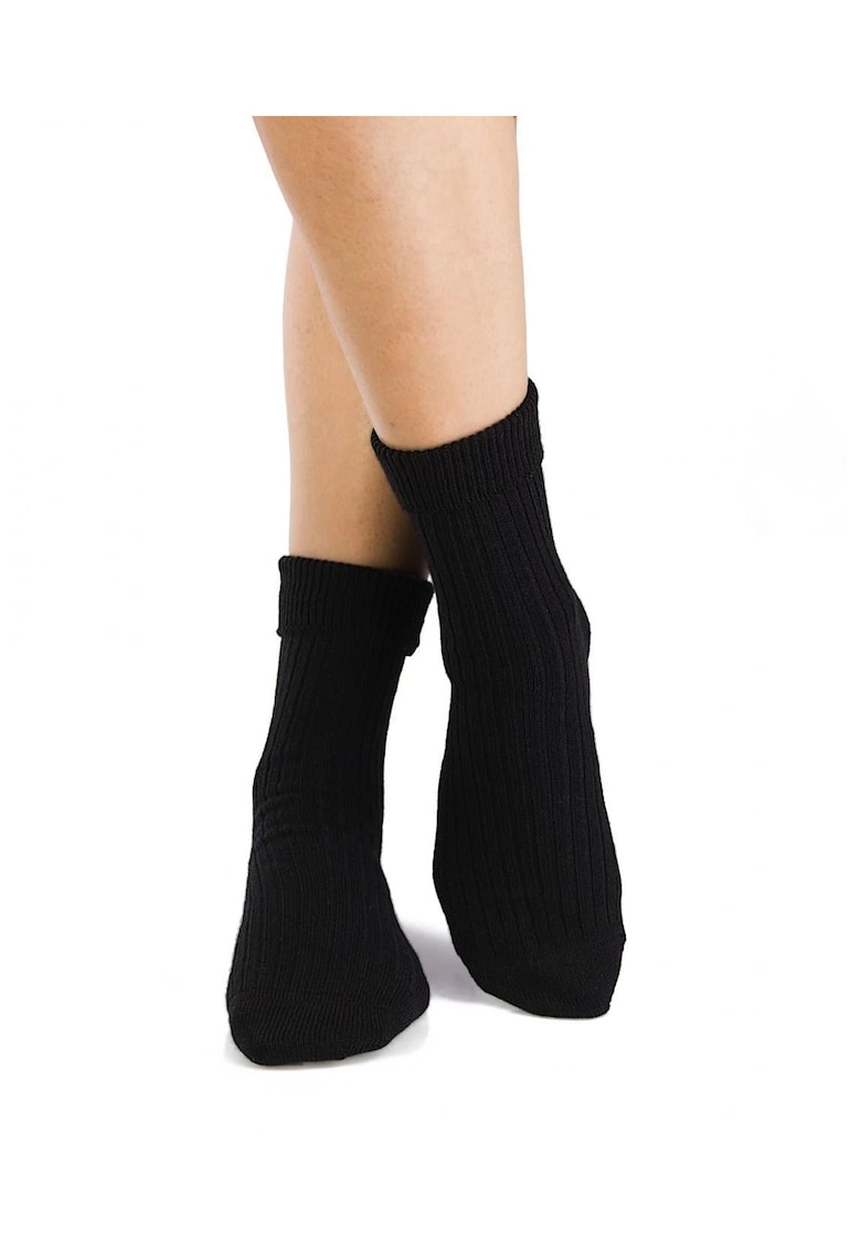 Sosete merino Warm Black Sosete merino Warm Black