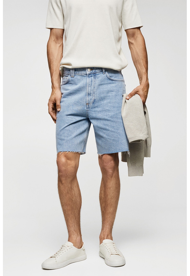 Pantaloni regular fit de denim Oliver fashiondays.ro imagine 2022