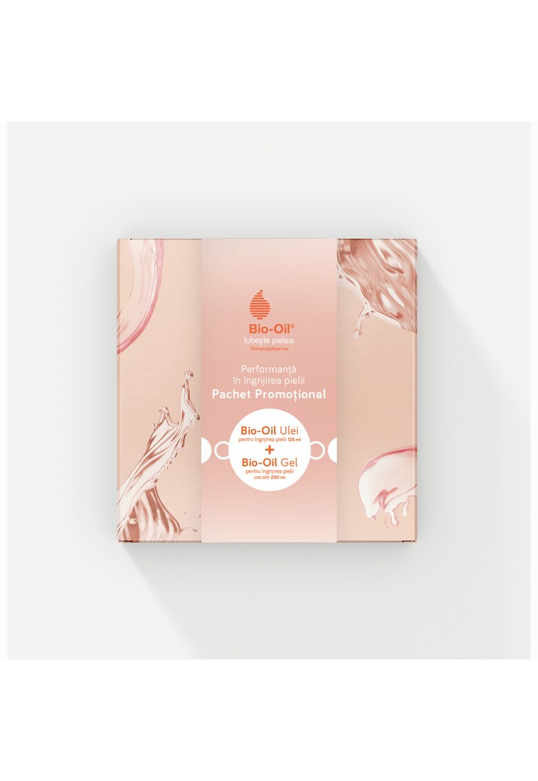 Pachet: ulei 125ml + bio oil gel pentru ingrijirea pielii uscate 200ml