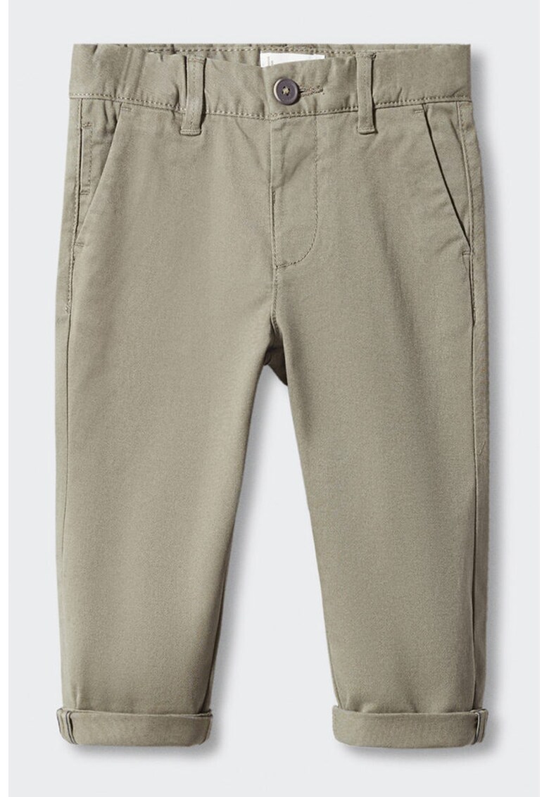 Pantaloni chino cu croiala dreapta