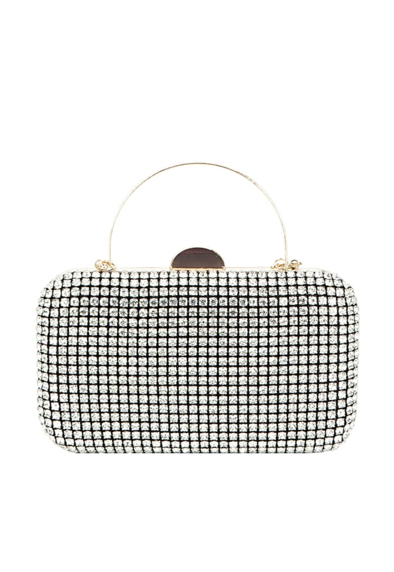 Geanta clutch cu cristale BJH-1609 03 Negru 13280