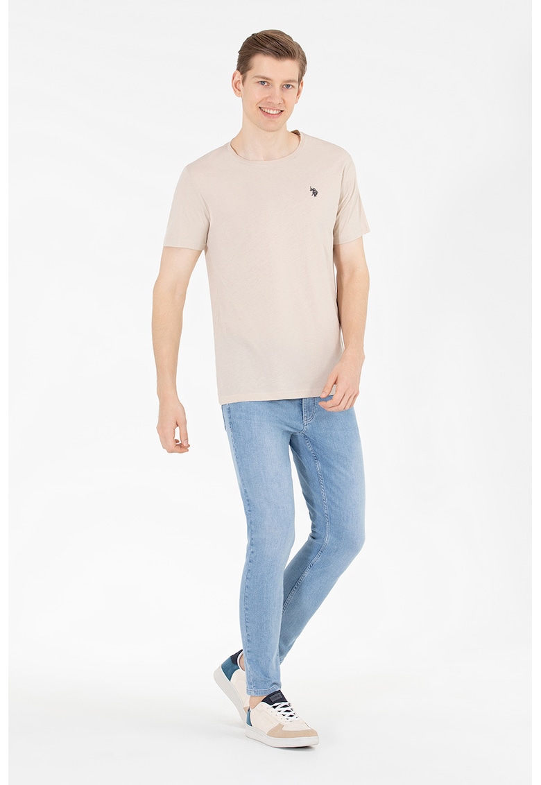 Tricou cu decolteu rotund