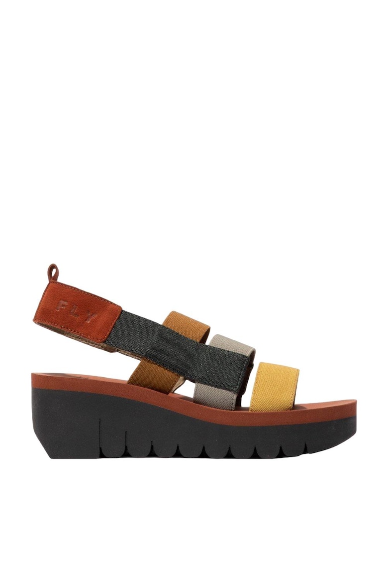 Sandale Cupido - Textil - Maro - Multicolor