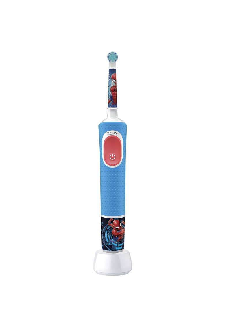 Oral-b Periuta de dinti electrica pro kids pentru copii - curatare 2d - 2 programe - 1 capat - 4 autocolante - pentru 3+ ani