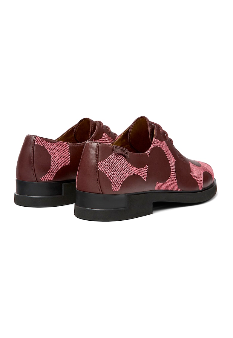 Pantofi derby din piele cu model