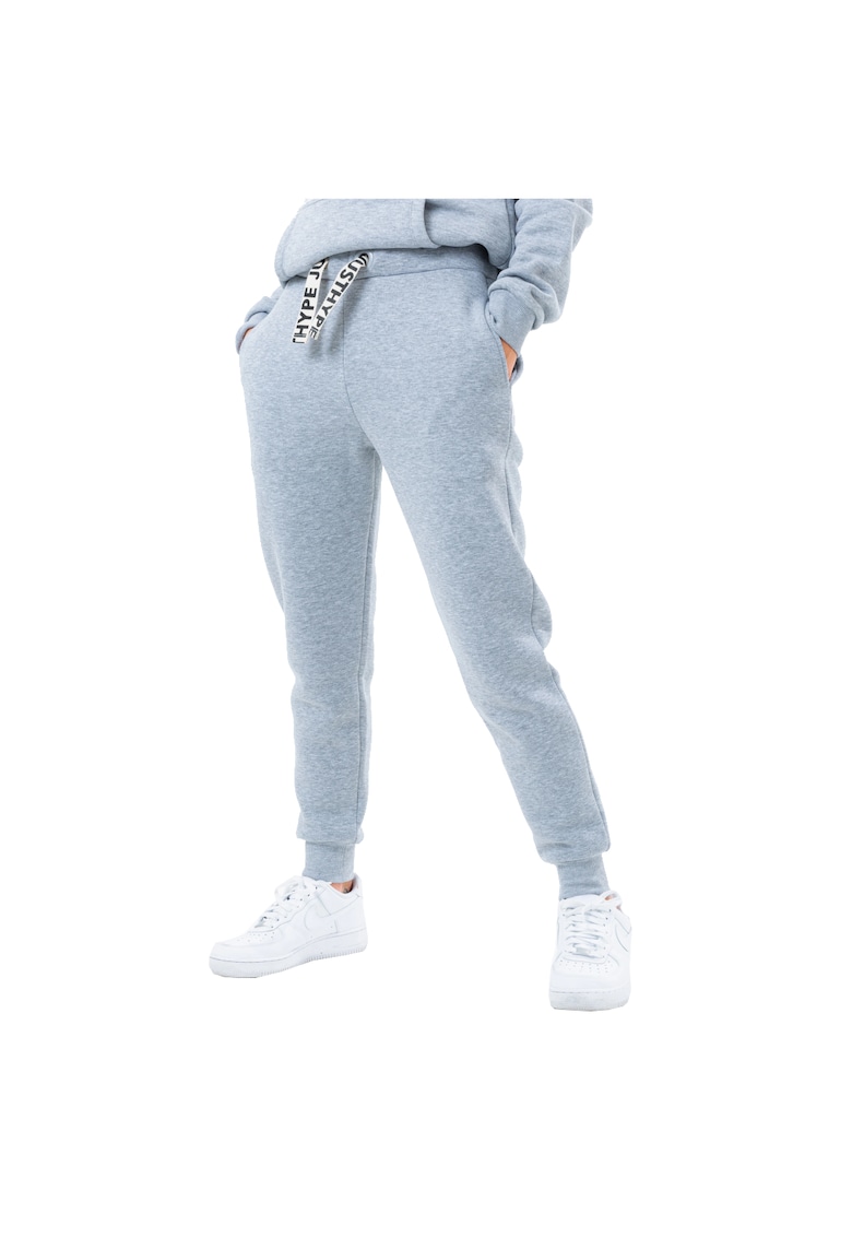 Justhype Pantaloni - Drawstring Joggers TWLR-162 - Gri - Gri
