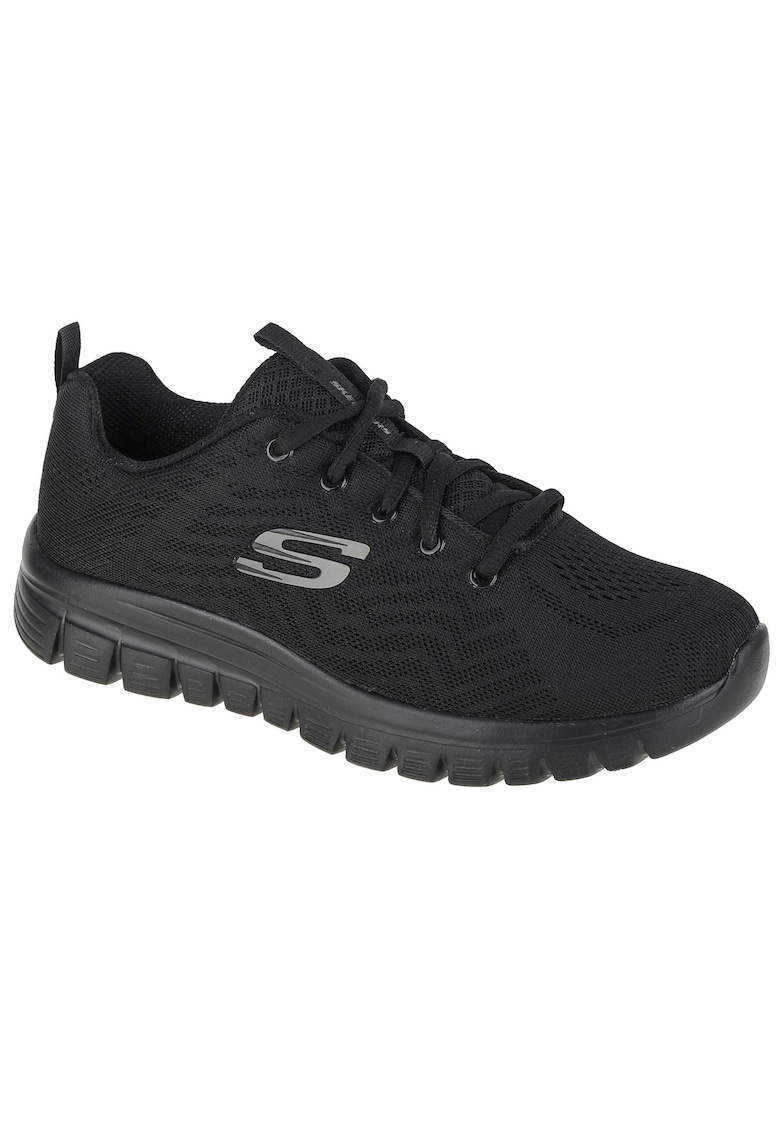 Sneakers - Graceful-Get Connected 12615W-BBK - Negru