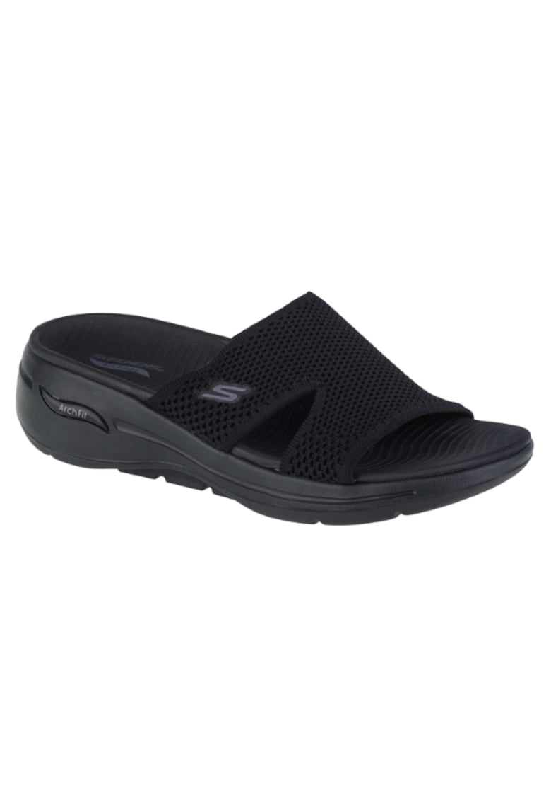 Papuci Go Walk Arch Fit Joyful - Negru