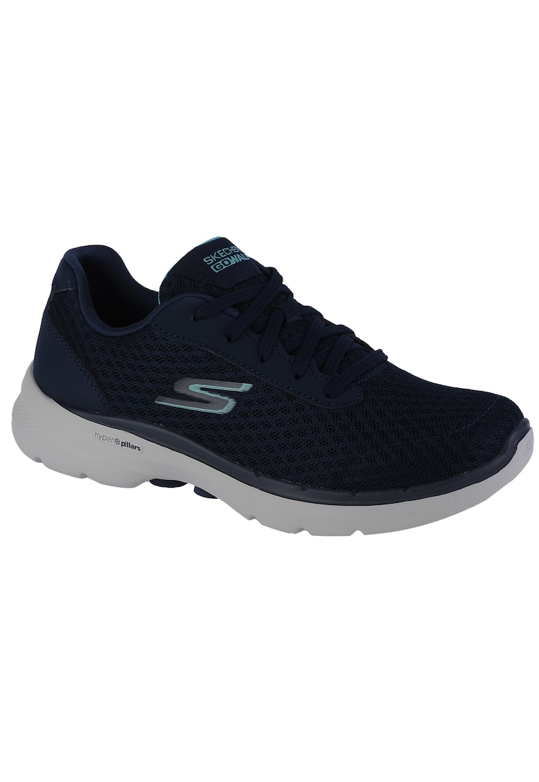 Sneakers - Go Walk 6 - Iconic Vision 124514-NVTQ - Albastru marin - Albastru