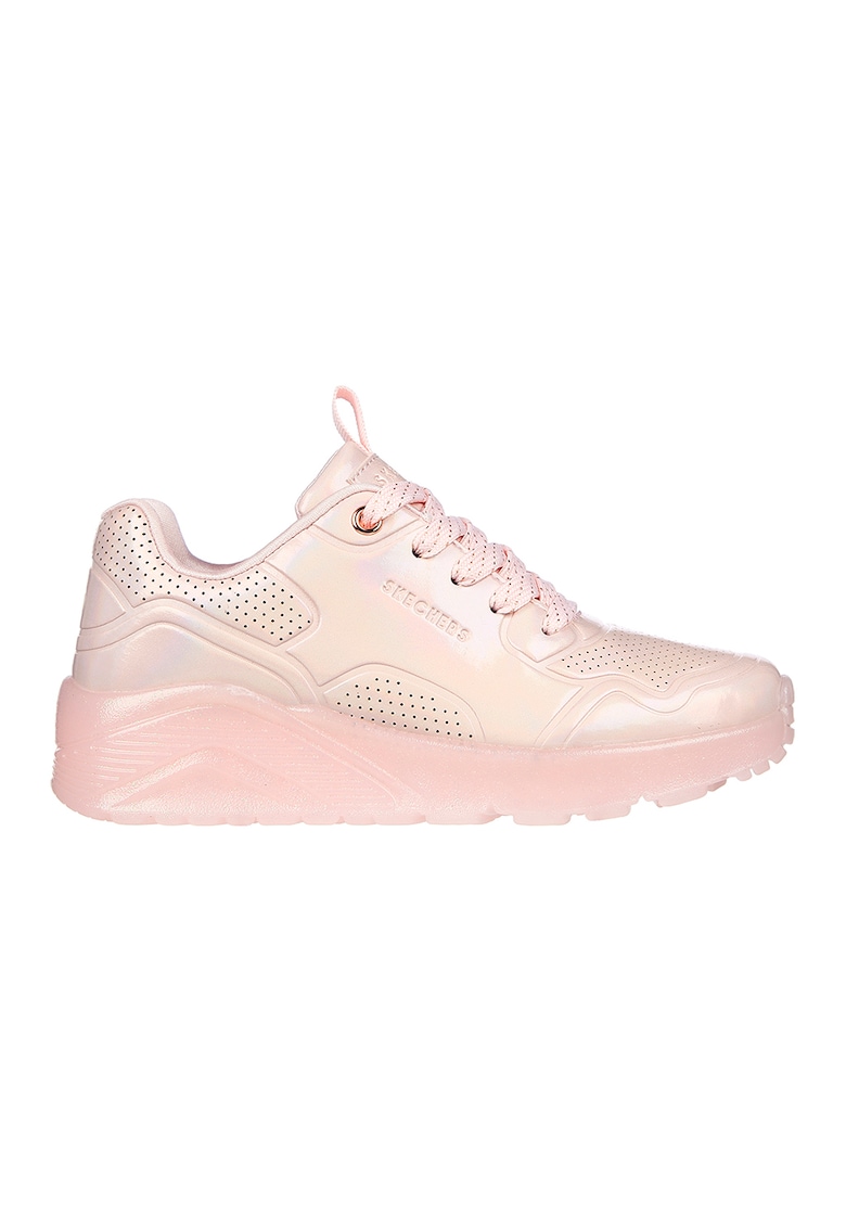 Pantofi sport cu perforatii discrete Prism Luxe - Roz deschis