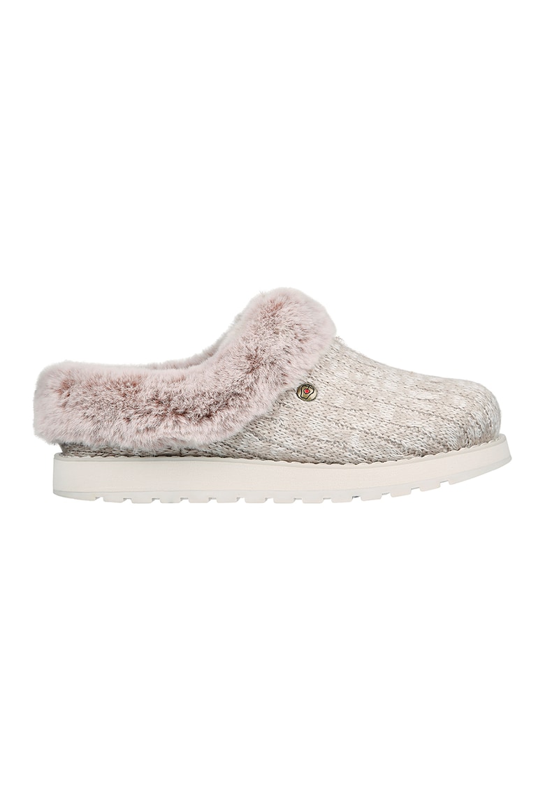 Papuci cu garnitura din blana sintetica Keepsakes- Ice Angel