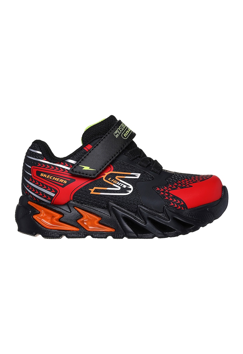 Pantofi sport cu inchidere velcro S Lights Flex-Glow Bolt