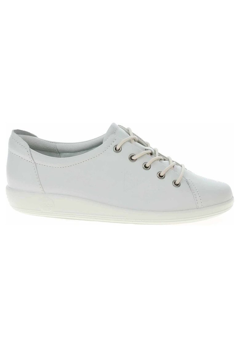 Ecco Dámské polobotky Soft 2.0 20650301007 white - Alb