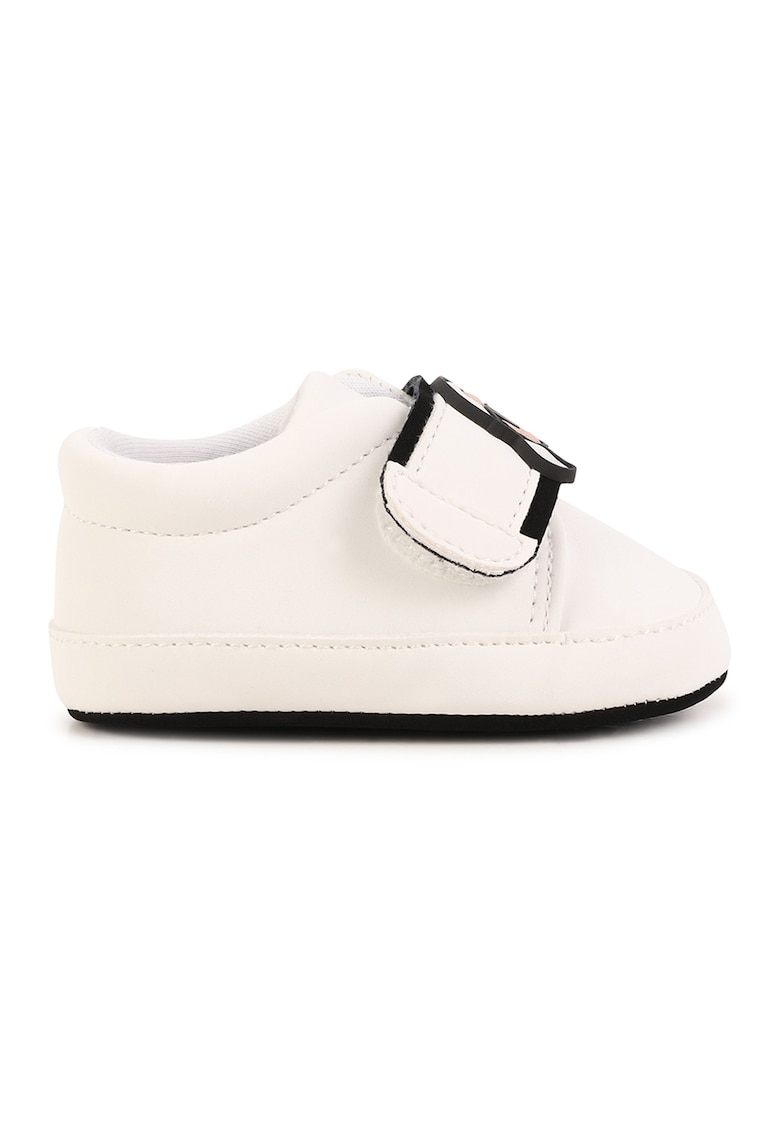 Pantofi cu velcro si logo