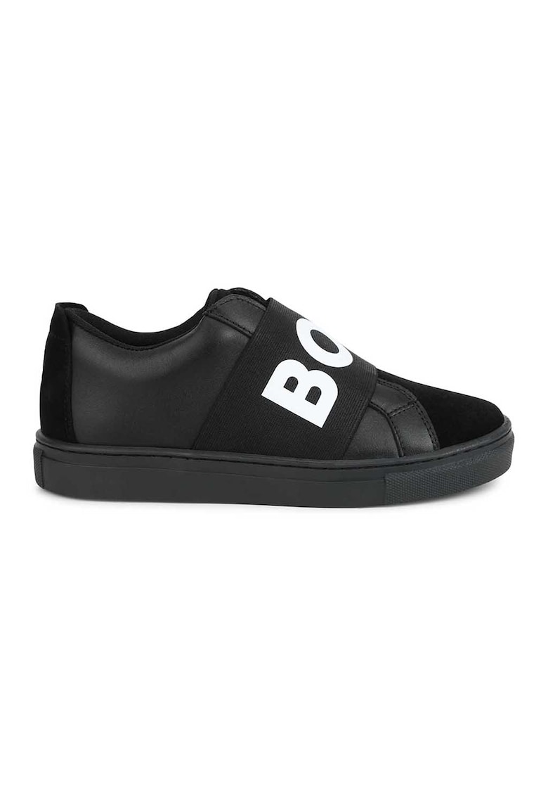 Pantofi sport slip-on cu logo