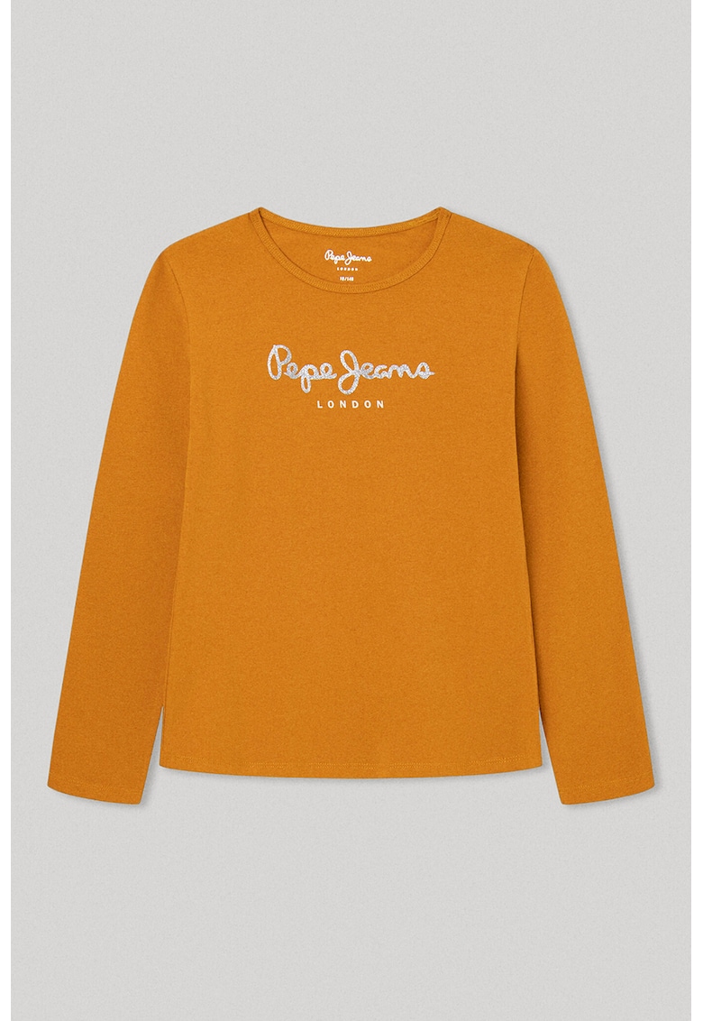 Bluza cu logo stralucitor Hana