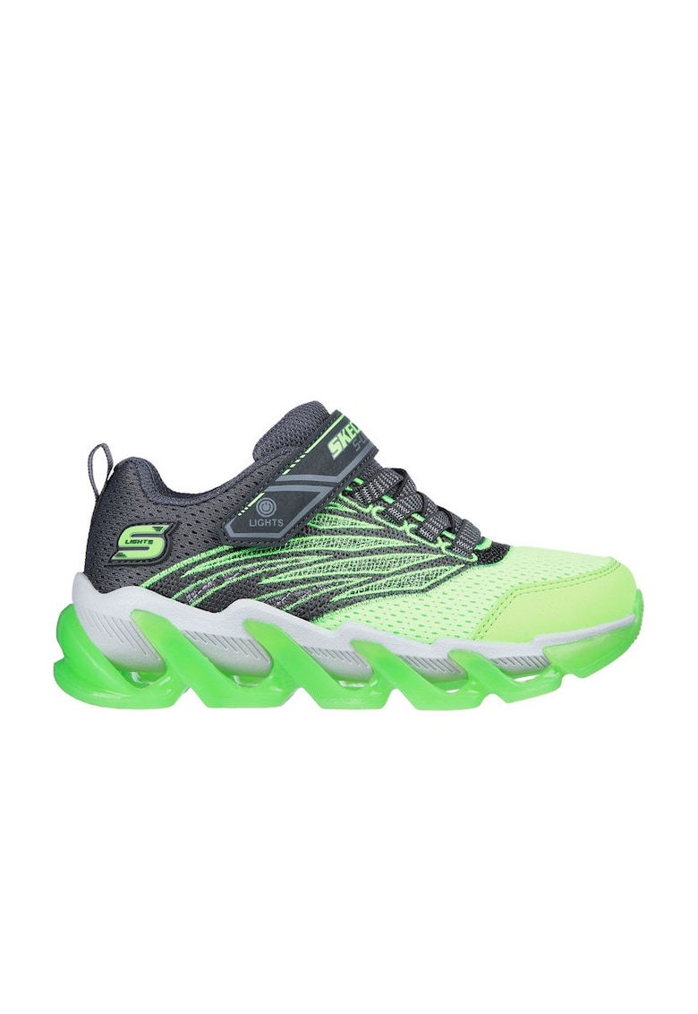Pantofi baieti cu sistem de lumini Mega Surge - Verde - Verde