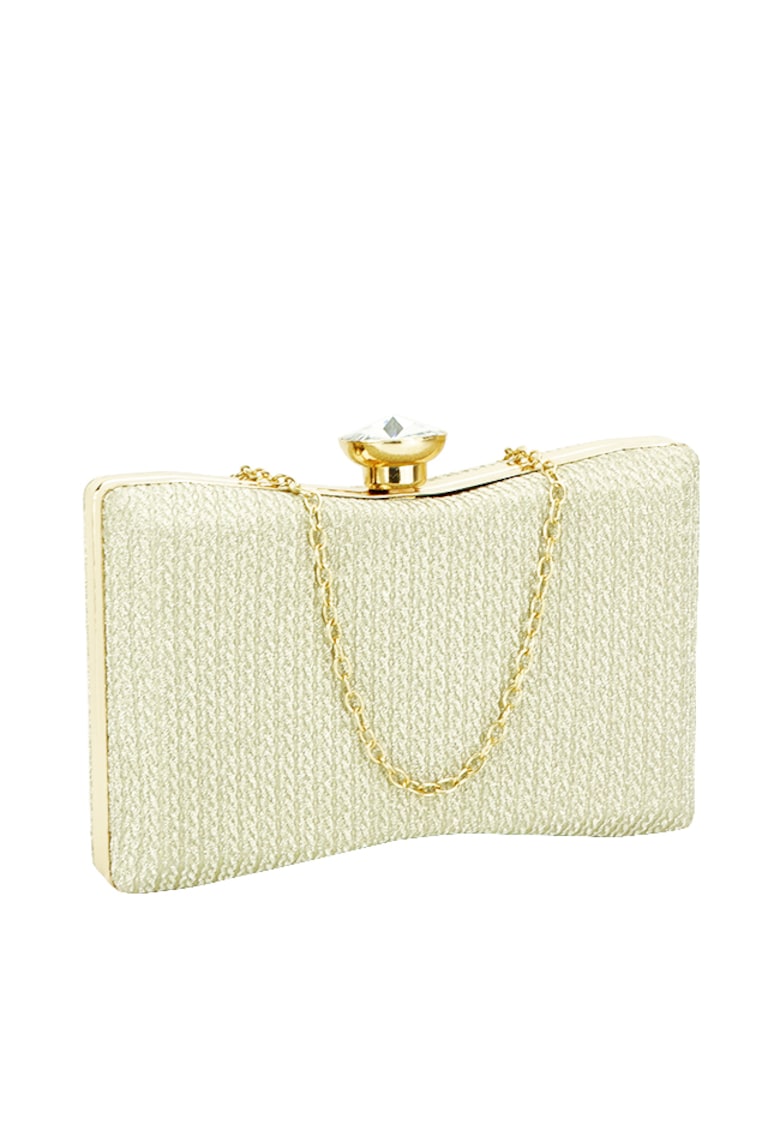 Geanta clutch argintie BJH-22718 05 13316