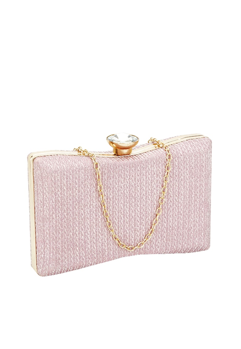 Geanta clutch argintie BJH-22718 05 13316