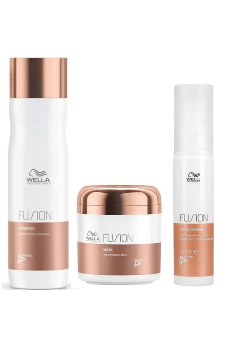 Set pentru reparare intensa Fusion - Sampon 250 ml - Masca 150 ml - Tratament 70 ml