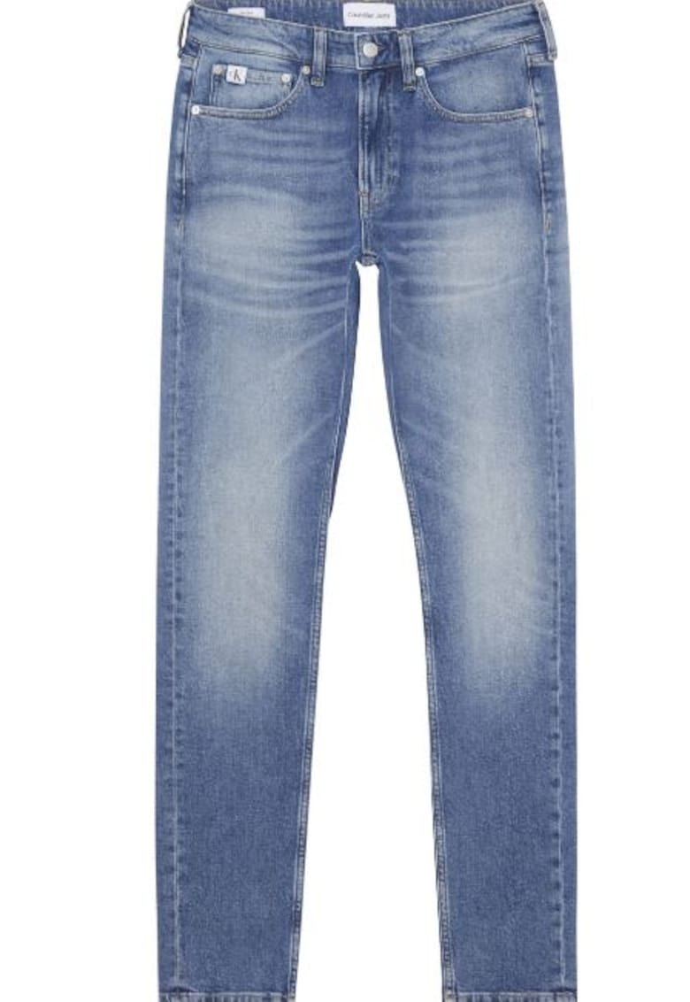 Blugi regular fit cu talie medie -