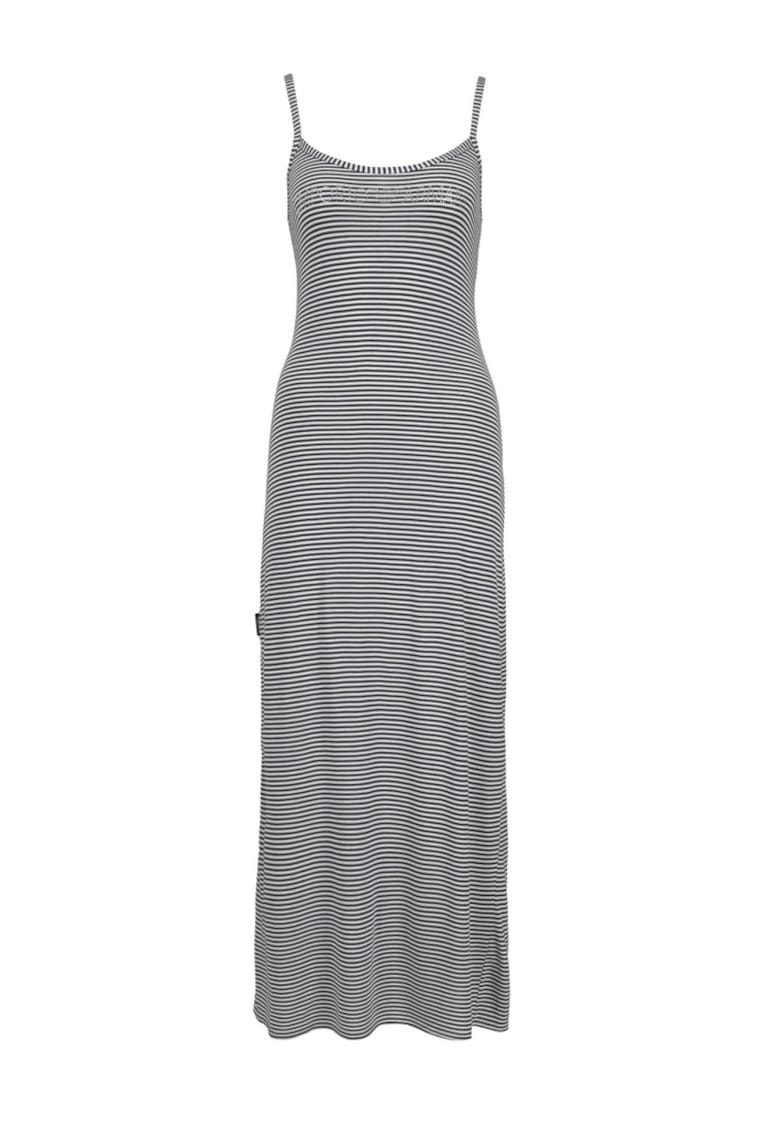 Emporio Armani Rochie lunga in dungi -