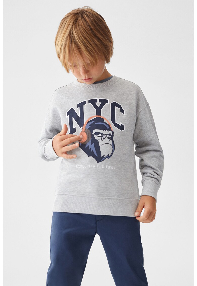 Bluza sport cu maneci cazute Gori