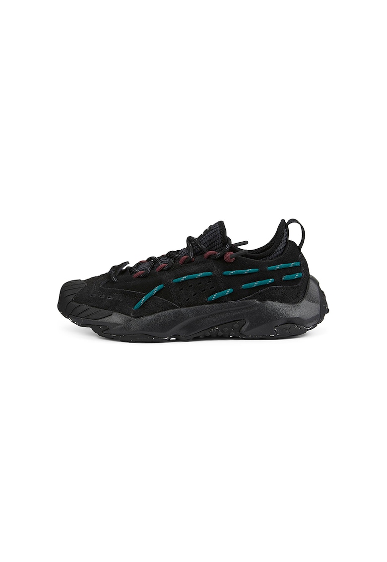 Pantofi sport low cut din piele intoarsa Plexus