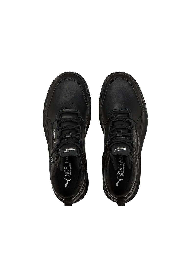Pantofi sport mid-high de piele ecologica si piele Tarrenz SB II Puretex