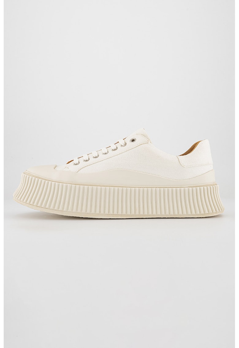 Pantofi sport din material textil cu insertii din material sintetic