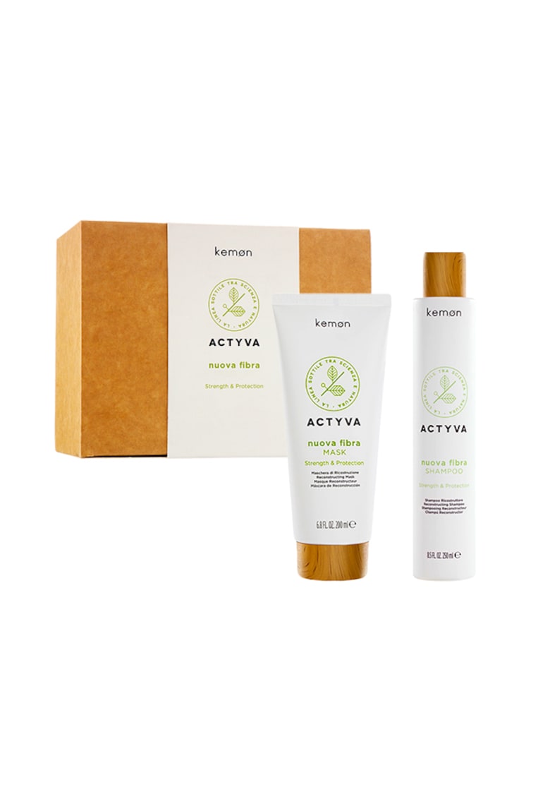 Set de restructurare  Actyva Nuova Fibra: Sampon 250 ml - Masca 200 ml