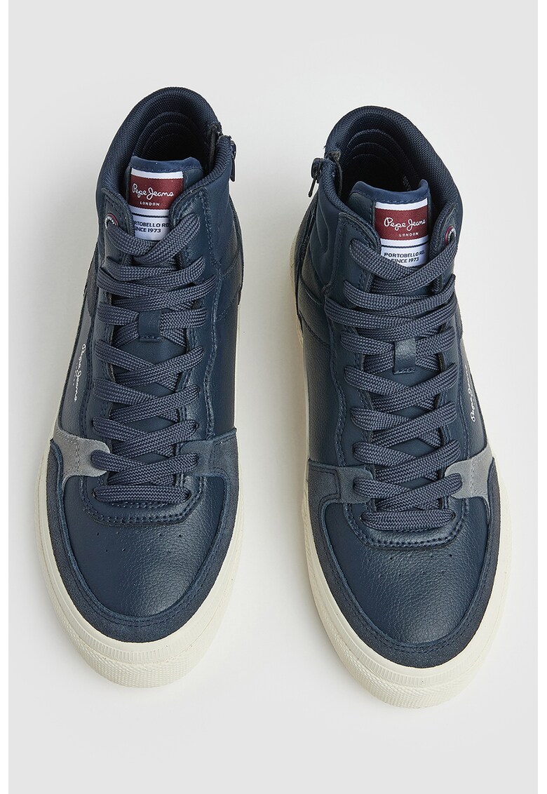 Pantofi sport inalti de piele ecologica