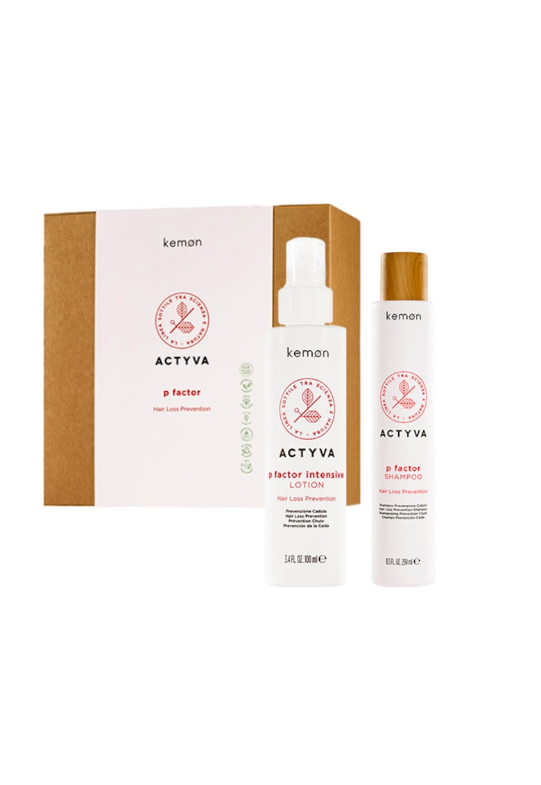 Set anti-caderea parului  Actyva P Factor - Sampon 250 ml - Lotiune 100 ml