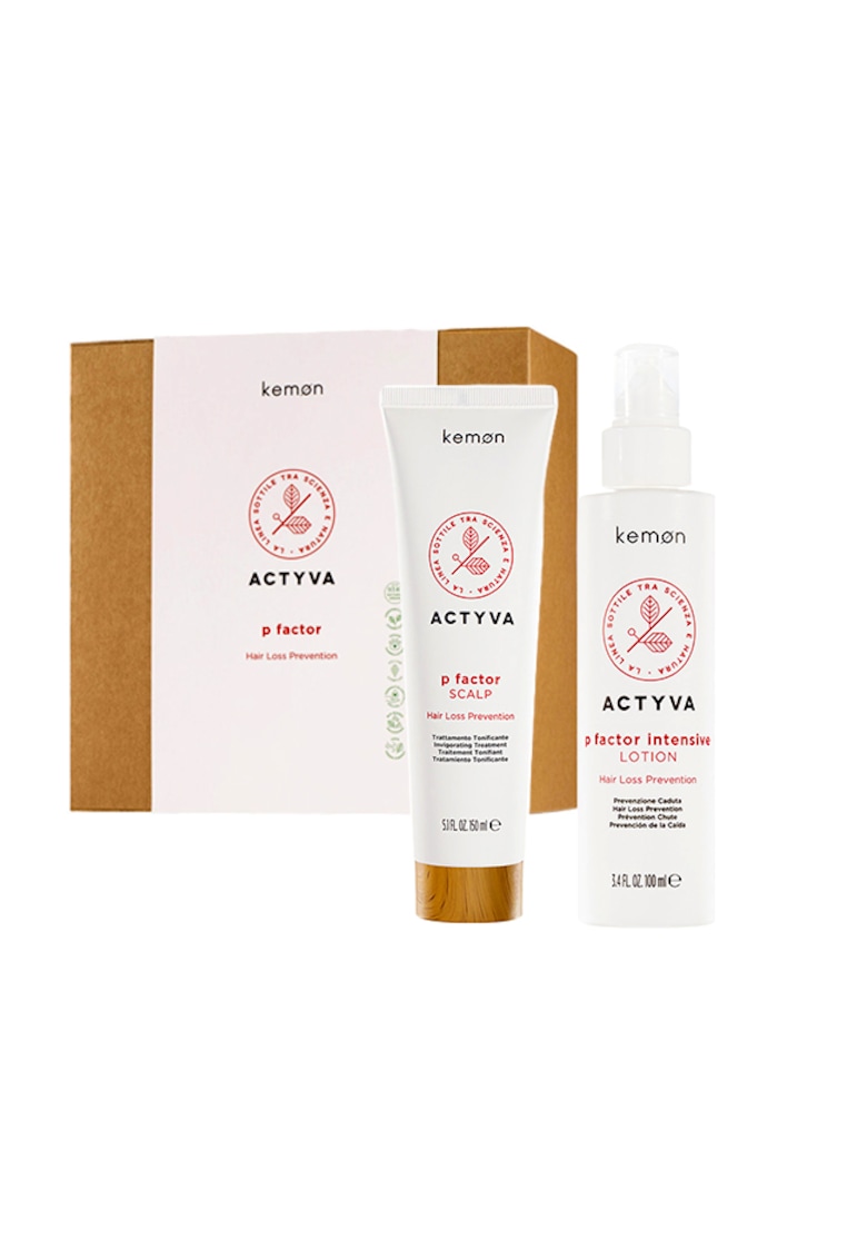Set anti-caderea parului  Actyva P Factor - Tratament 150 ml - Lotiune 100 ml