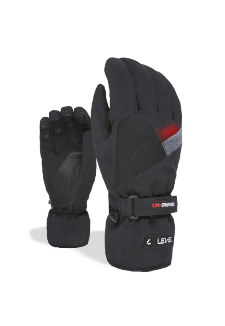 Manusi sport Level - Elite - termice - impermeabile - negru - Manusi sport Level - Elite - termice - impermeabile - negru -