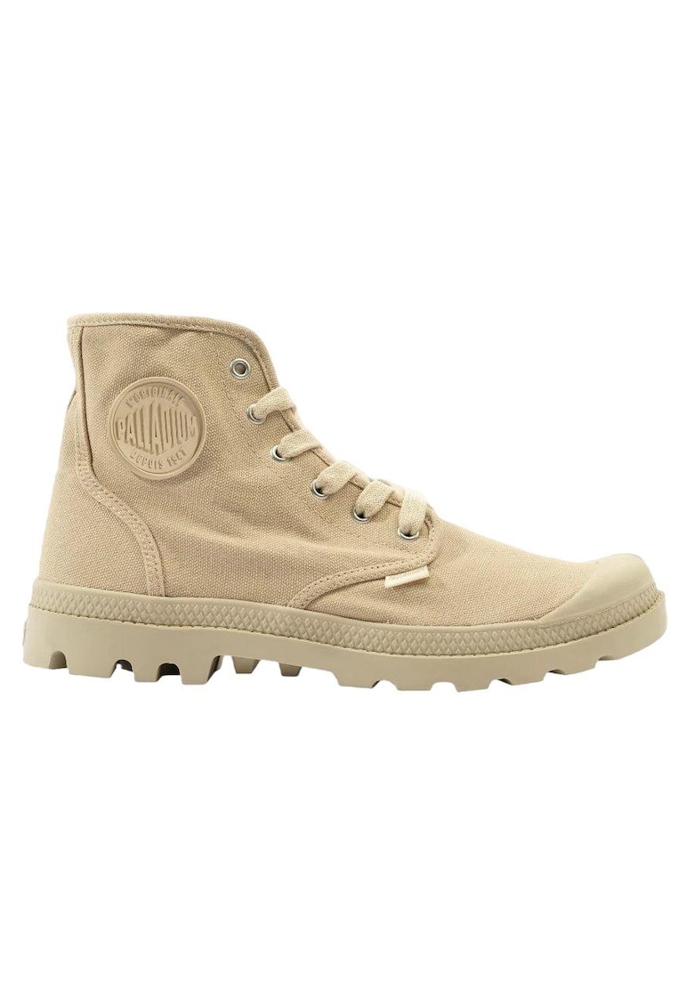 Pantofi sport din panza cu model uni