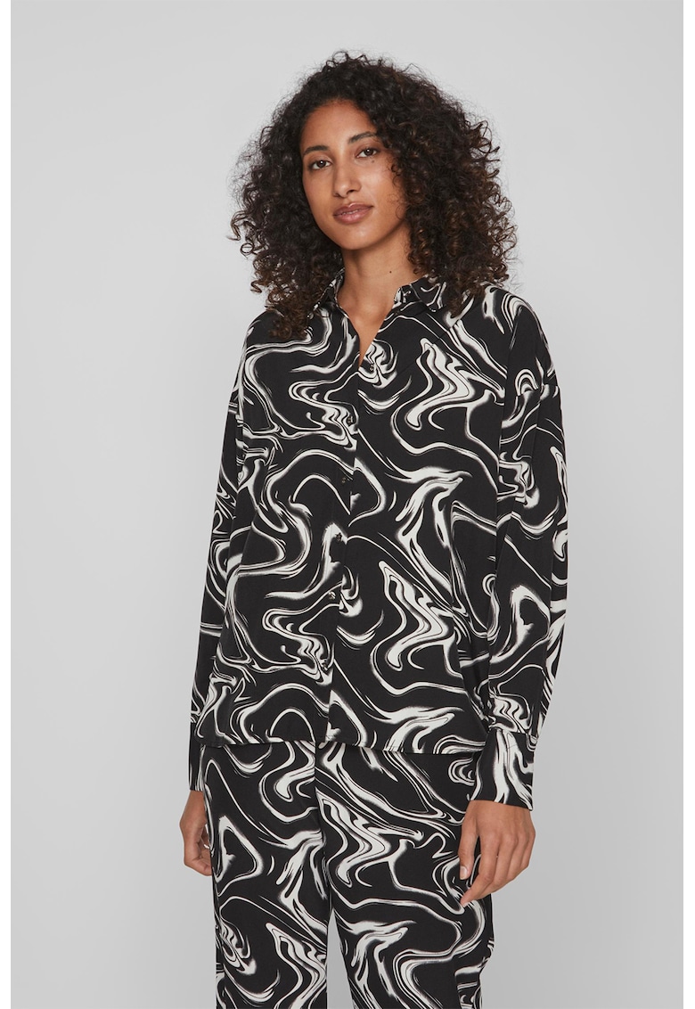 Camasa cu model si guler ascutit Camasa cu model si guler ascutit