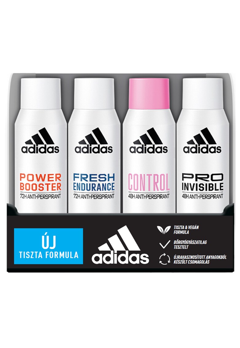 Spray antiperspirant pentru femei pachet mixt - 12 bucati × 150 ml