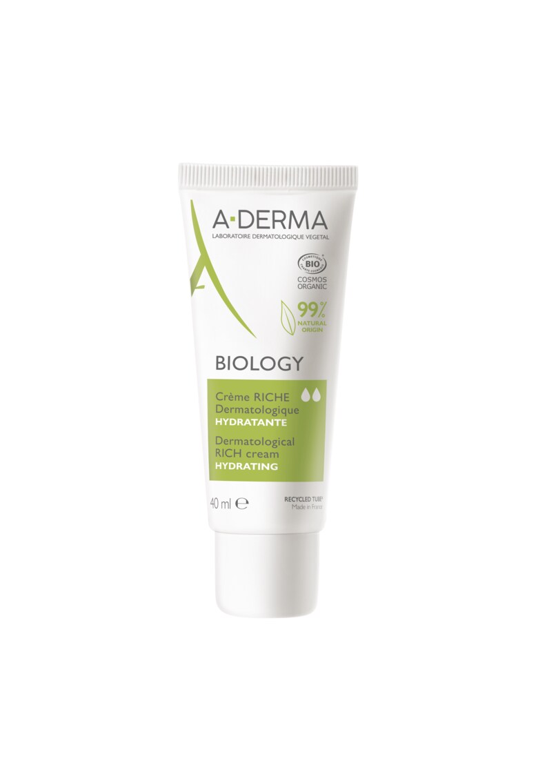 Crema faciala hidratanta si calmanta pentru tenul uscat si sensibil - Biology - 40 ml