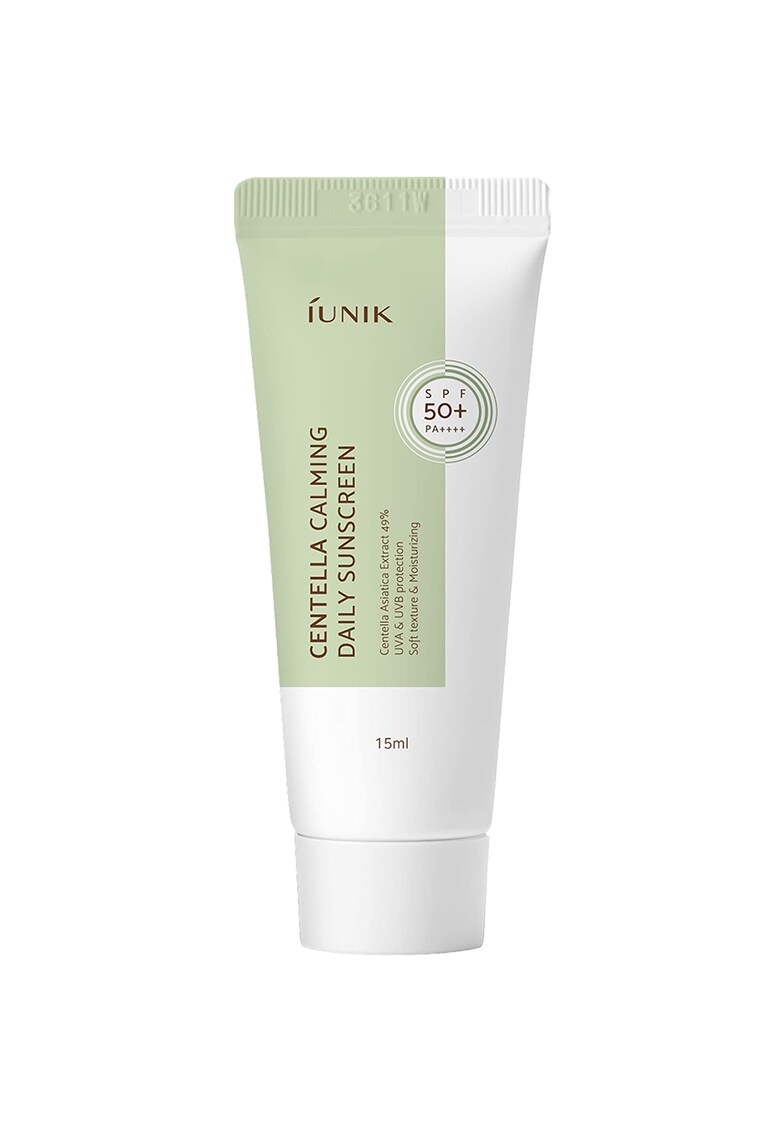 Centella Calming Daily Sunscreen Crema de fata cu factor de protectie SPF 50 Mini 15 ml