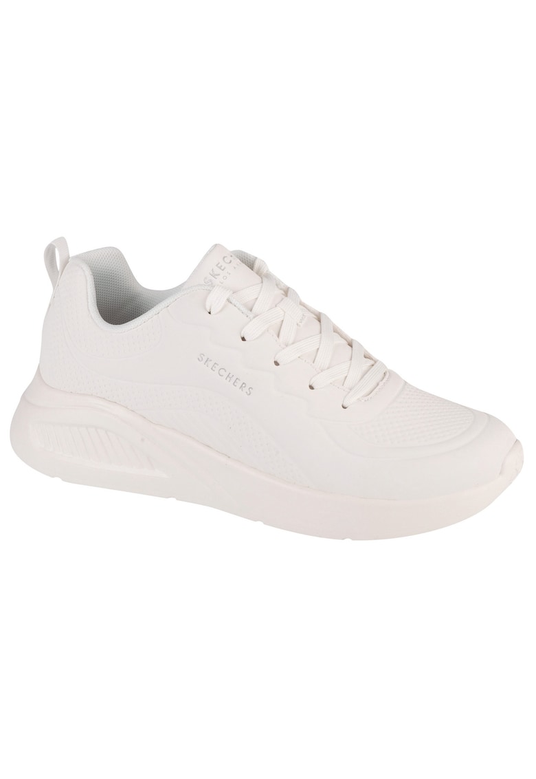 Pantofi sport cu model uni Uno Lite - Alb