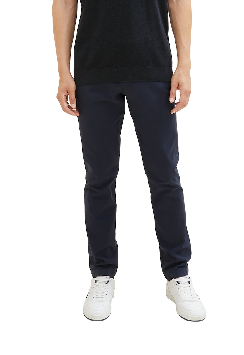 Pantaloni slim fit cu buzunare oblice