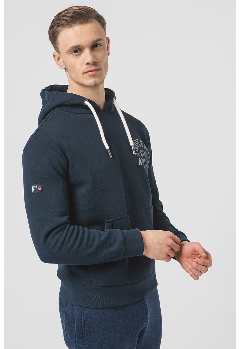 Hanorac relaxed fit cu imprimeu logo none athletic