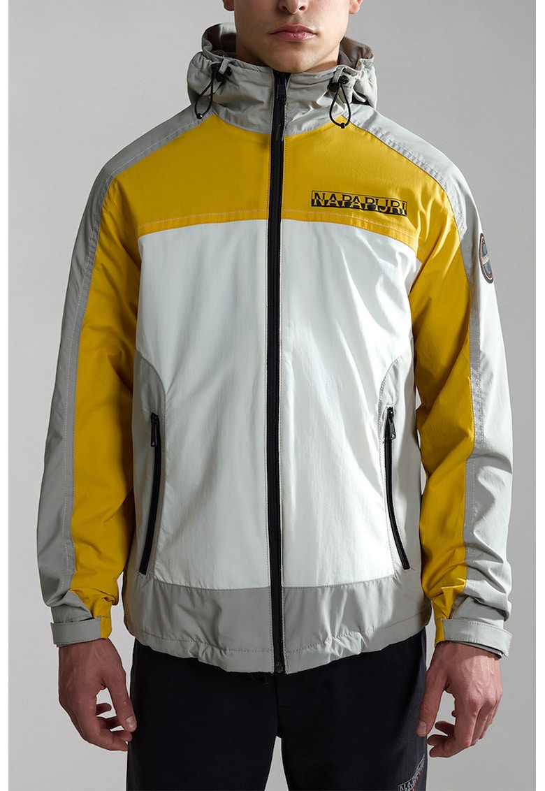 Jacheta cu design colorblock A-Ross