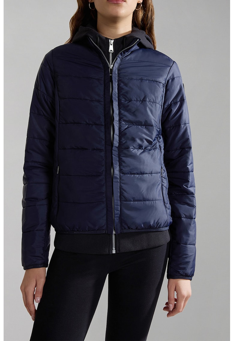 Jacheta matlasata cu buzunare oblice Acalmar - Bleumarin